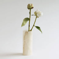 Santo Alabaster Narrow Vase - Room Eight - The Collective