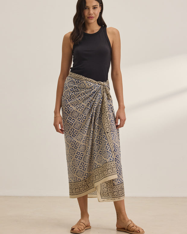 Velvet by Graham and Spencer Jenna Sarong Cleo Wade - Swim Cover Ups 