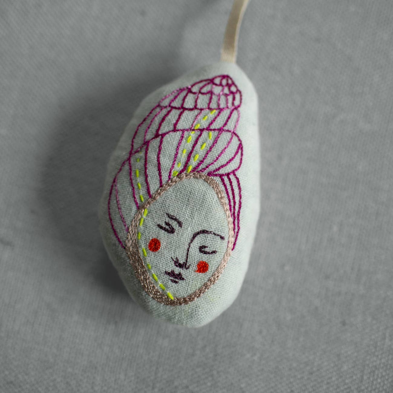 Shell Lady - Cotton & Lavender filled Ornament, Token - Room Eight - Skippy Cotton