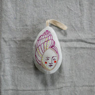 Shell Lady - Cotton & Lavender filled Ornament, Token - Room Eight - Skippy Cotton