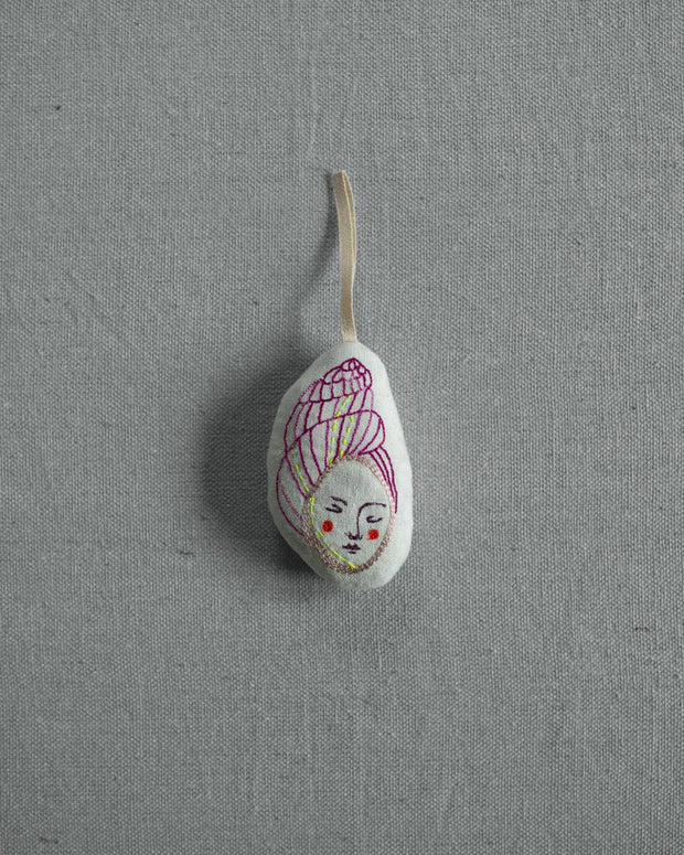 Shell Lady - Cotton & Lavender filled Ornament, Token - Room Eight - Skippy Cotton