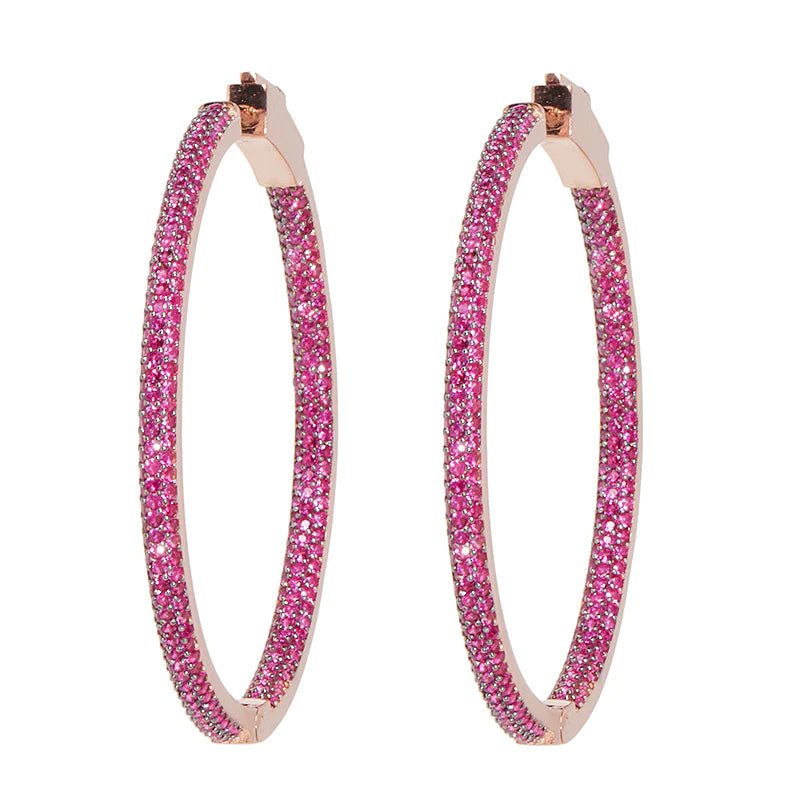 Slim Tire Hoop - Hot Pink - Room Eight - Nickho Rey