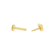 Smile Lip Threaded Flat Back Earring - Room Eight - Porter Lyons