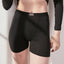 Soft Modal Rib Boyshort: Immersed Black - Room Eight - LUNYA