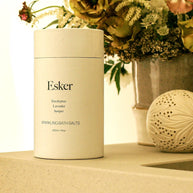 Sparkling Bath Salts: Glass Carafe - Room Eight - Esker