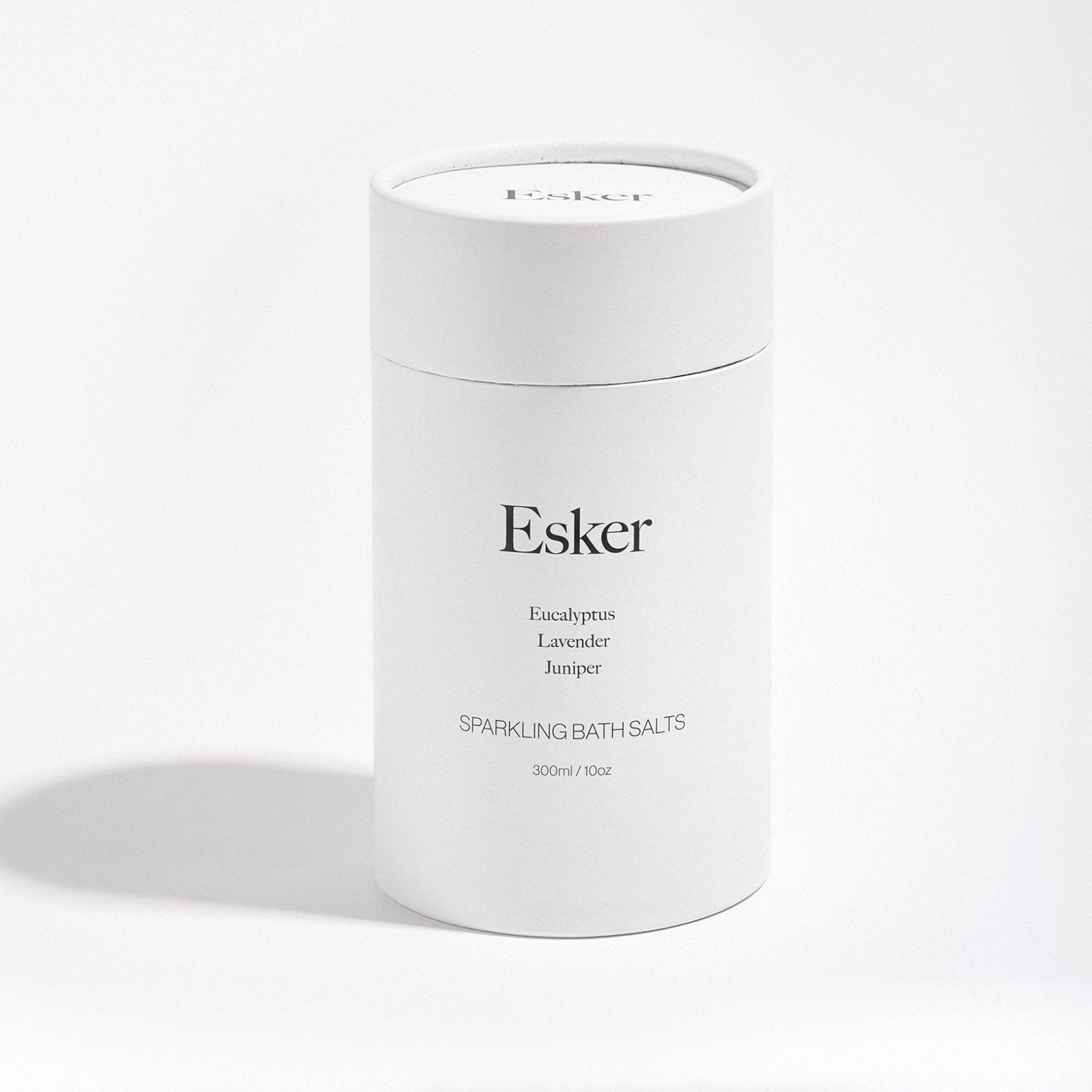 Sparkling Bath Salts: Glass Carafe - Room Eight - Esker