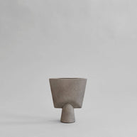 Sphere Vase Triangle, Mini - Taupe by 101 Copenhagen - Room Eight - Studio Nordhaven