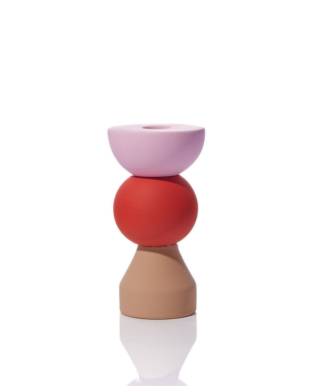 Stacks – Tomato Candlestick Holder - Room Eight - MÆGEN