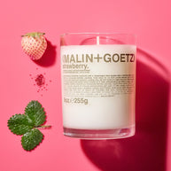 Malin + Goetz Strawberry Candle Malen and Goetz