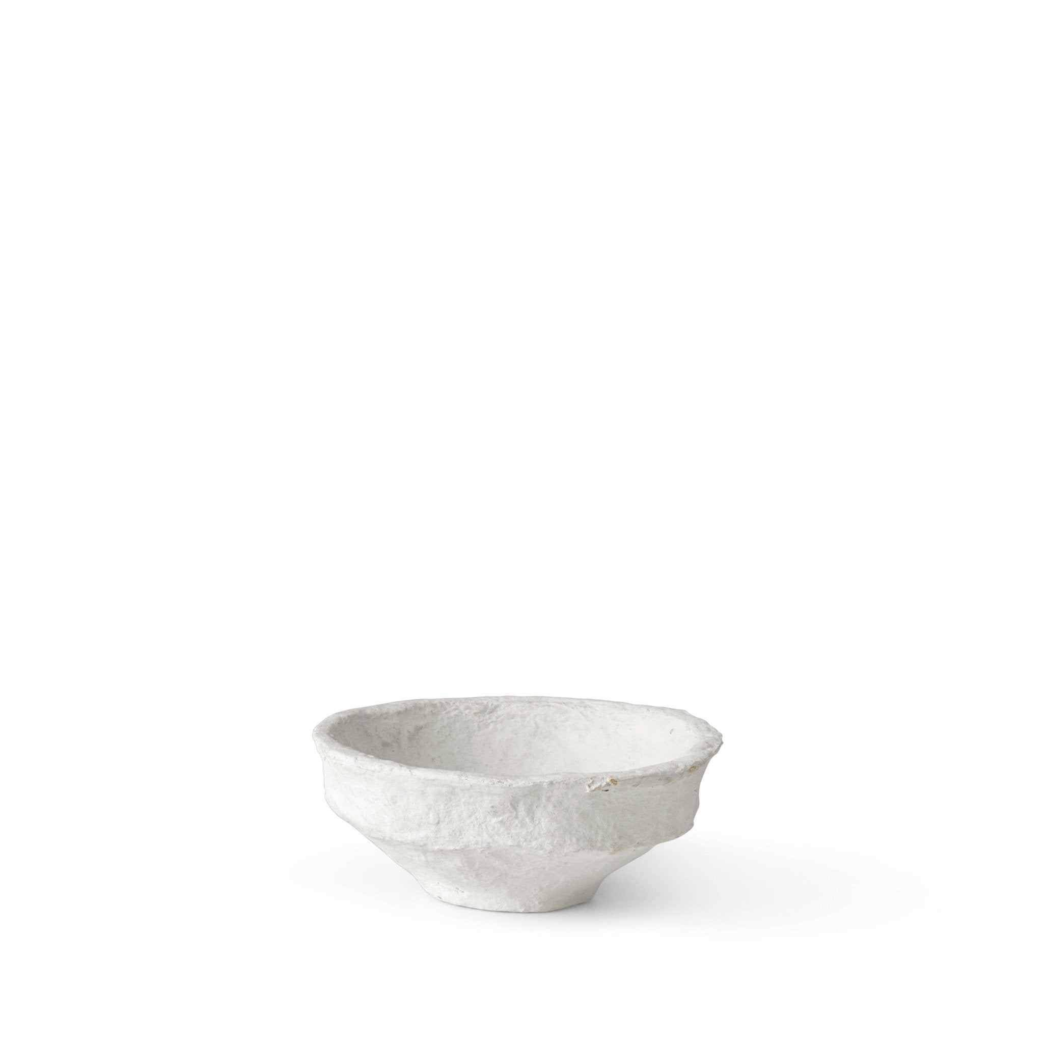 SUSTAIN Sculptural Bowl, small white by Nordstjerne - Room Eight - Studio Nordhaven