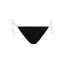 Solid and Striped Iris Ribbed Bikini Bottom - Black bikini Solid & Striped