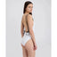 Lynn Ribbed One Piece bathing suit - solid and striped 