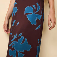 The Valencia Skirt in Abstract Floral