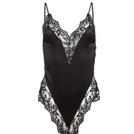 Venus lace and silk teddy from Fleur du Mal 