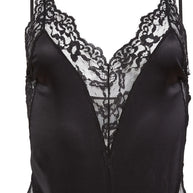 Venus lace and silk teddy from Fleur du Mal 