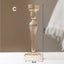 Vintage Style Glass Candlestick - Short - Room Eight - IVORE.GROUP