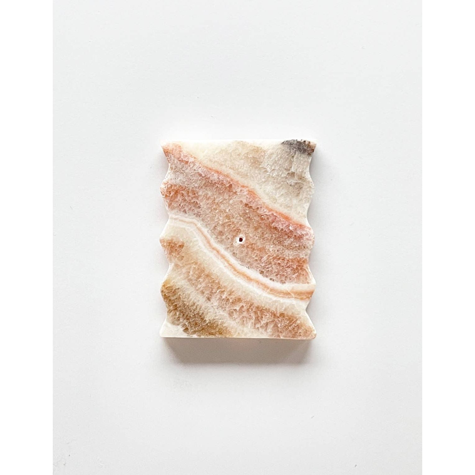 ZIGZAG | Creamy Onyx Incense Burner - Room Eight - BOTANICA